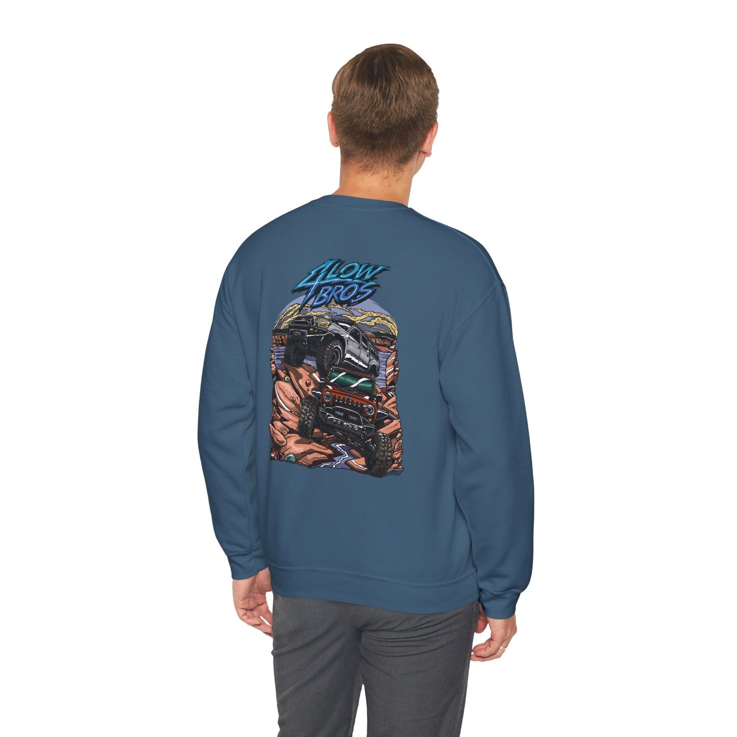 4 Low Bros - Crewneck Sweatshirt