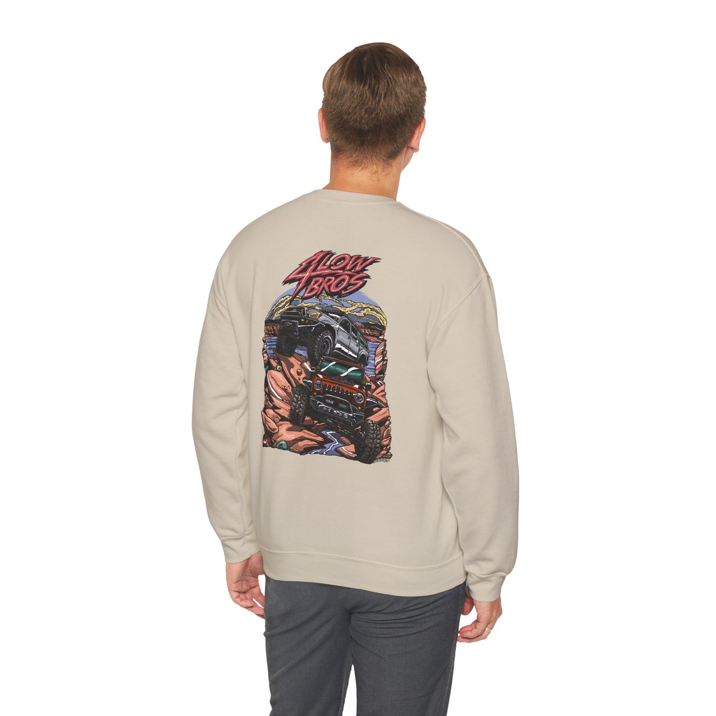 4 Low Bros - Crewneck Sweatshirt