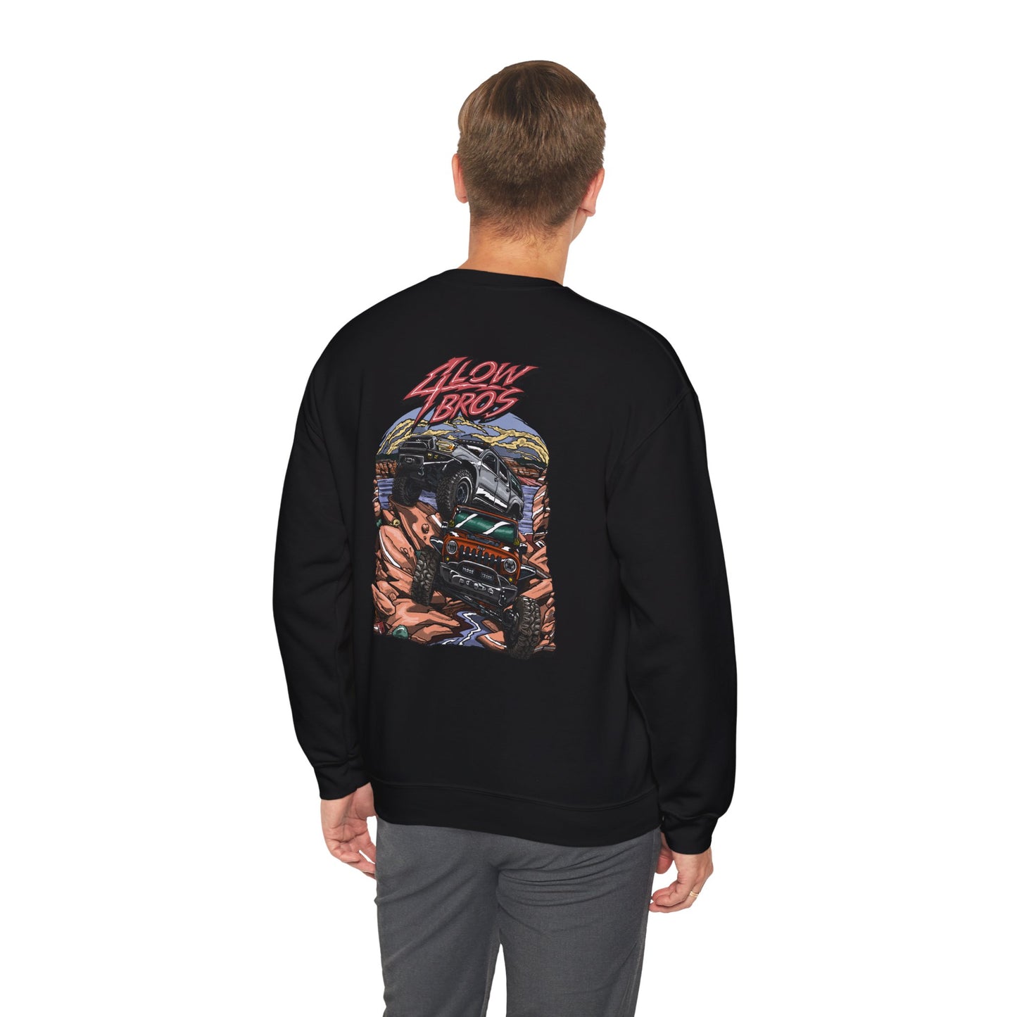 4 Low Bros - Crewneck Sweatshirt