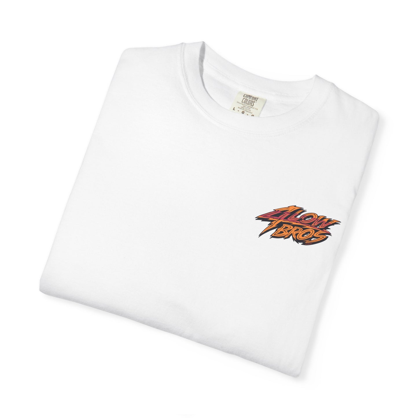 4 Low Bros T-Shirt - Orange Logo