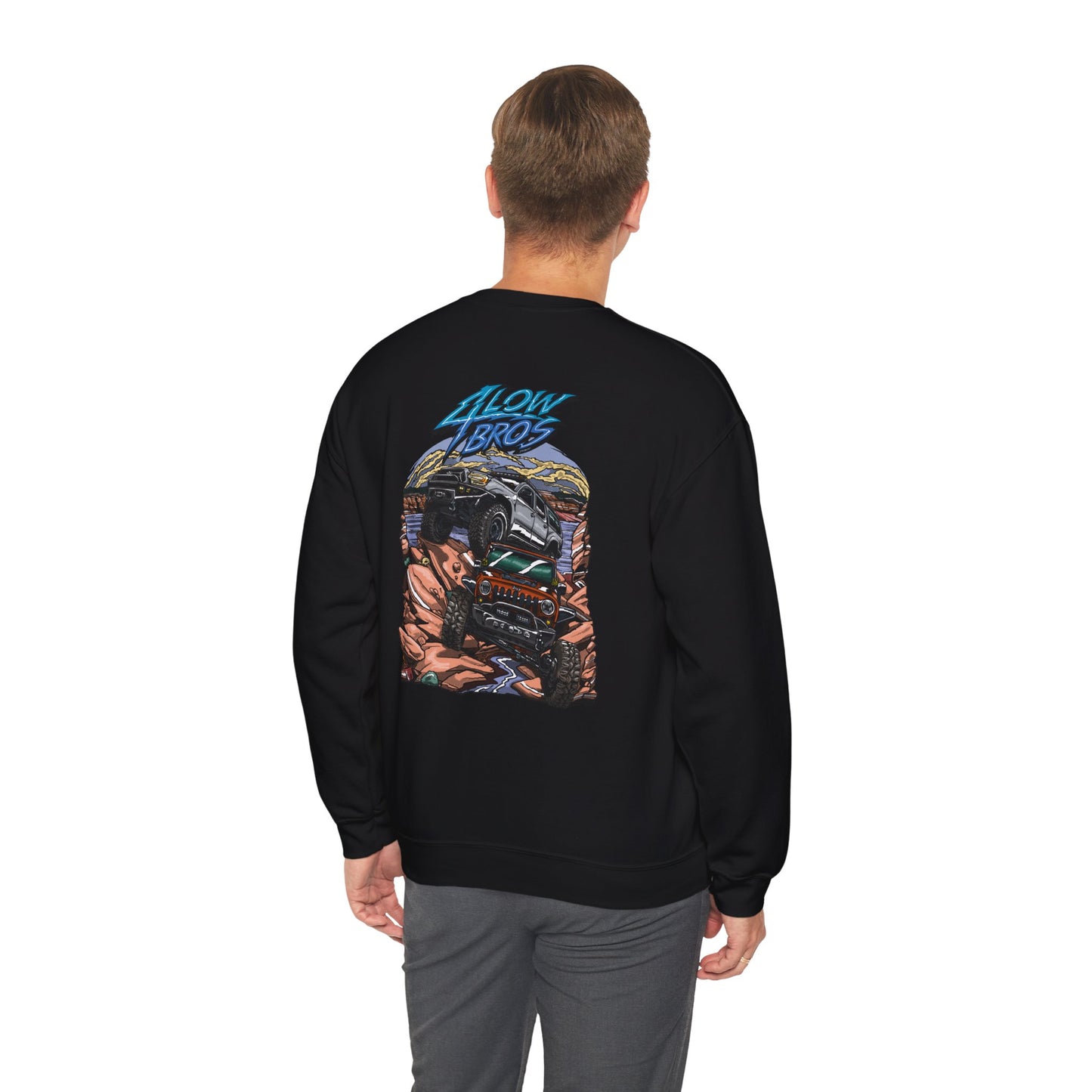 4 Low Bros - Crewneck Sweatshirt