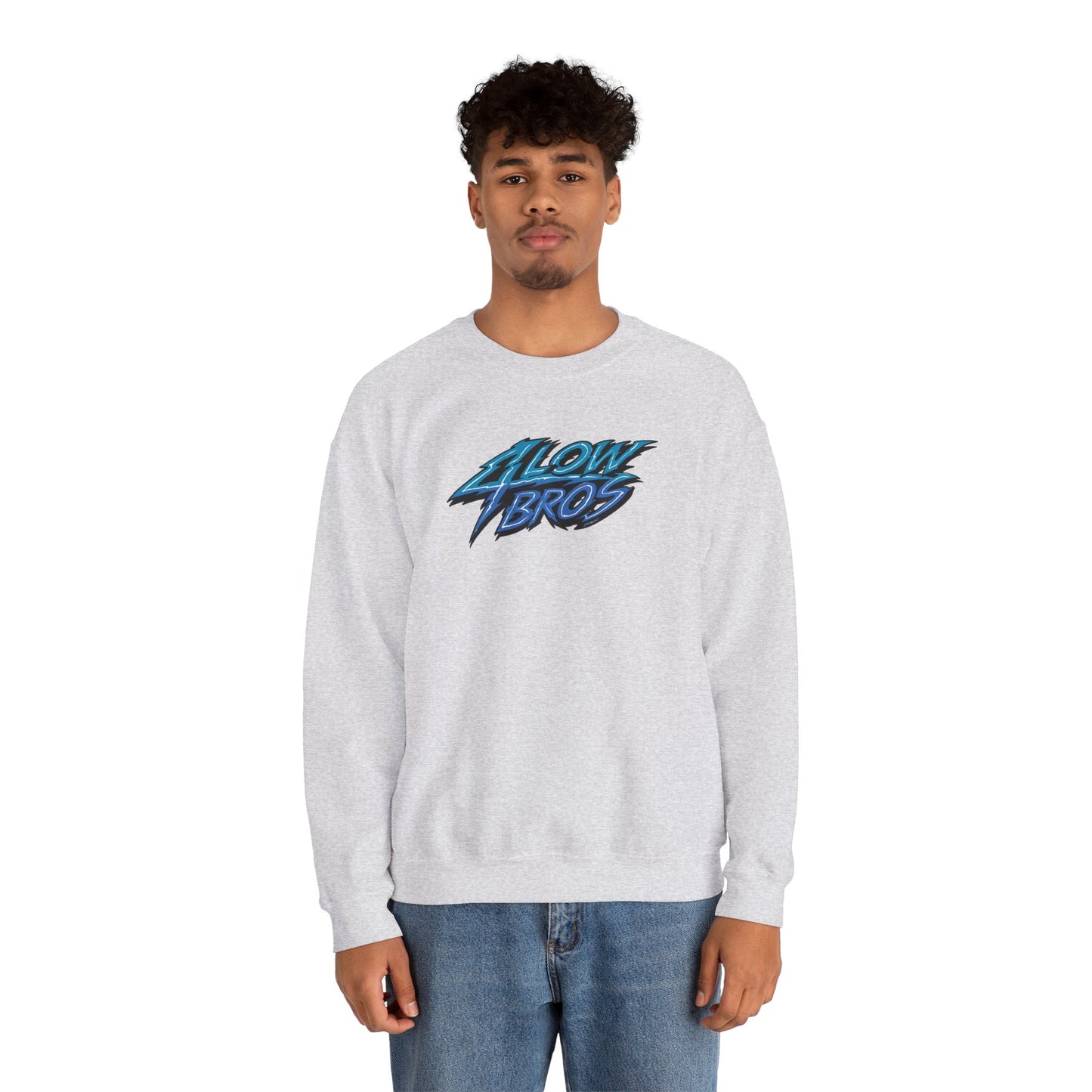 4 Low Bros Graphic Crewneck Sweatshirt