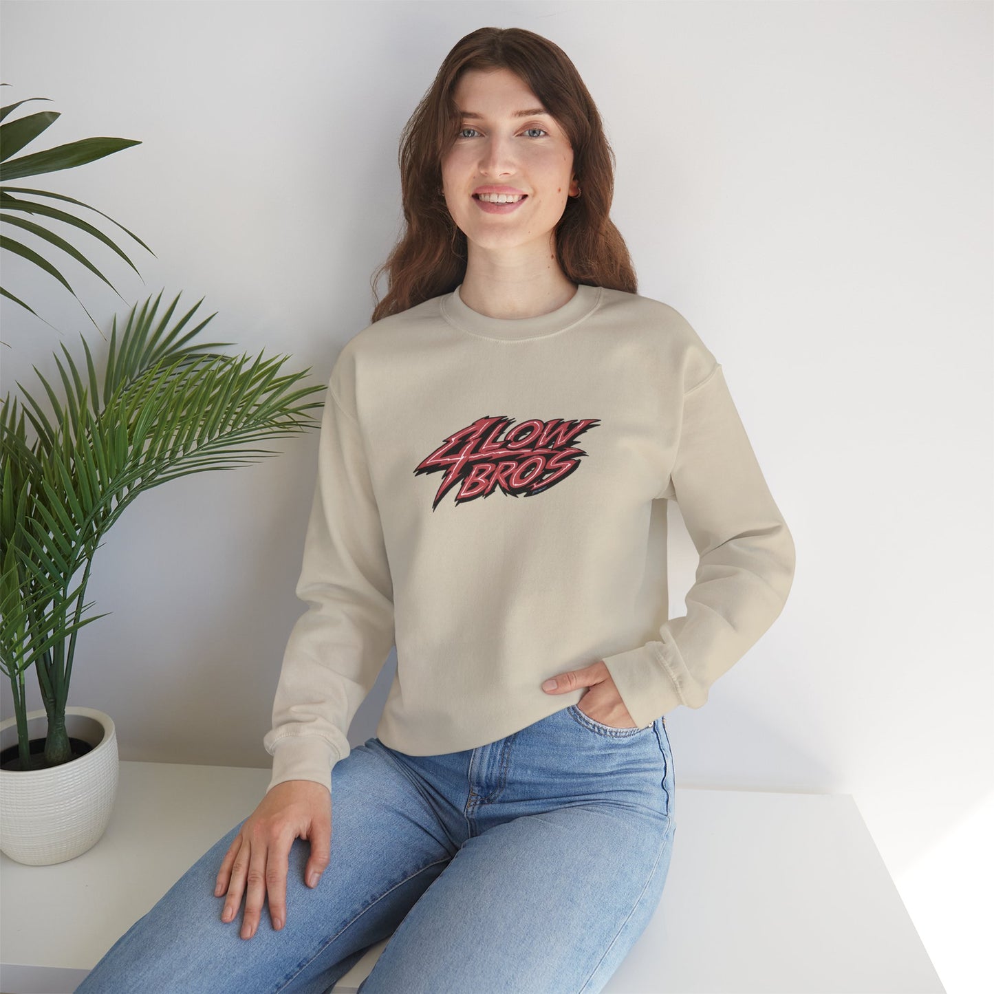 4 Low Bros - Crewneck Sweatshirt