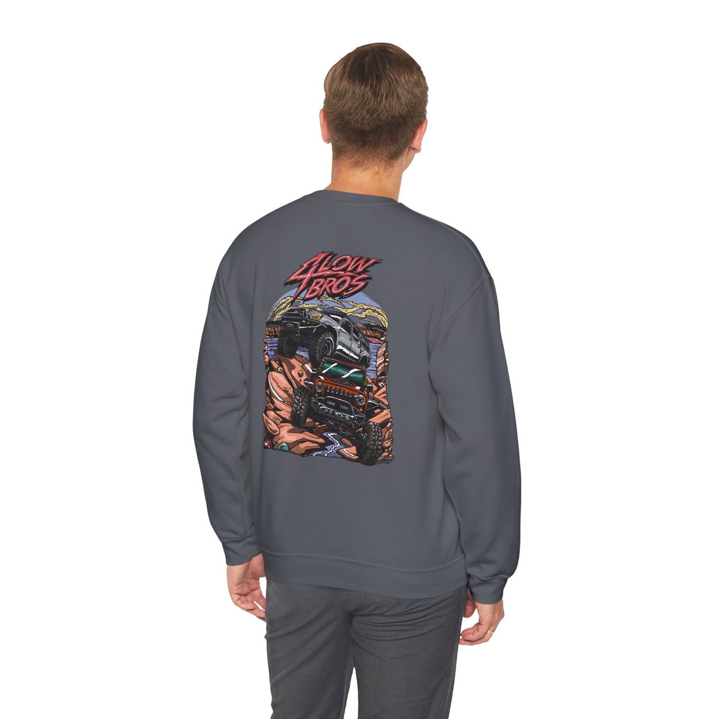 4 Low Bros - Crewneck Sweatshirt