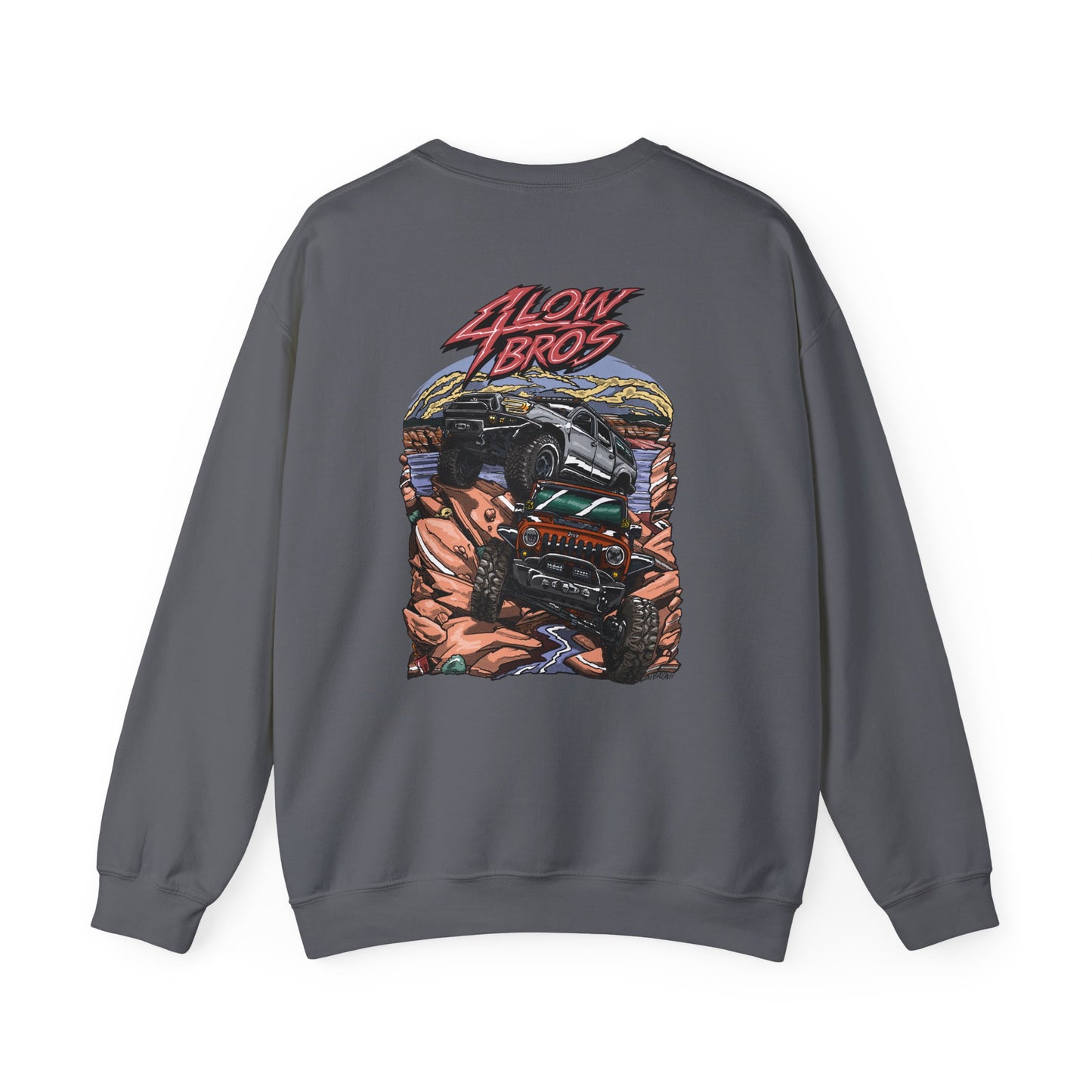 4 Low Bros - Crewneck Sweatshirt
