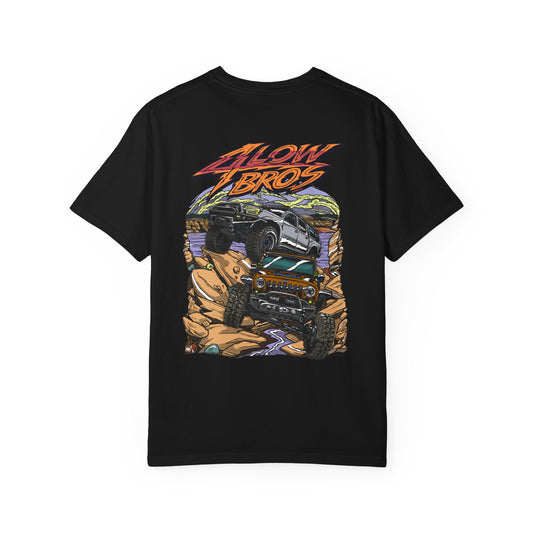 4 Low Bros T-Shirt - Orange Logo