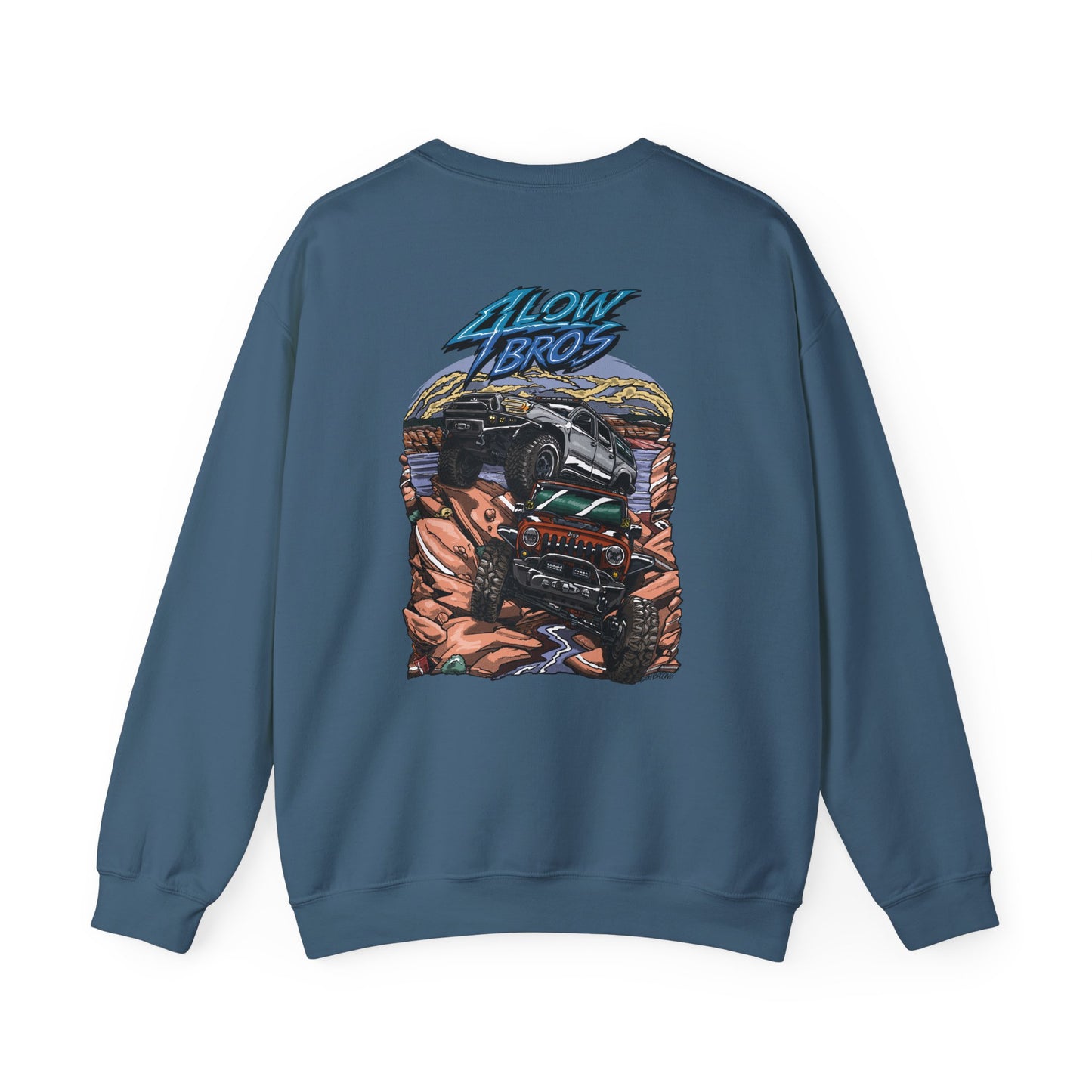 4 Low Bros - Crewneck Sweatshirt